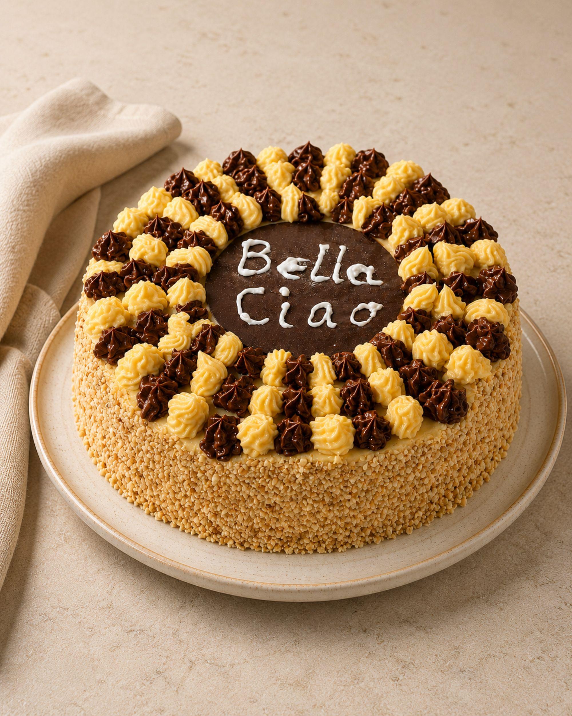 Torta Strega e Crema by Bella Ciao Pasticceria
